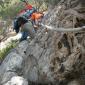Descente de la vire du pecheur