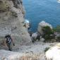 Debut de la montee vers le col de Cortiou
