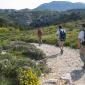 En route vers le controle des Escourtines