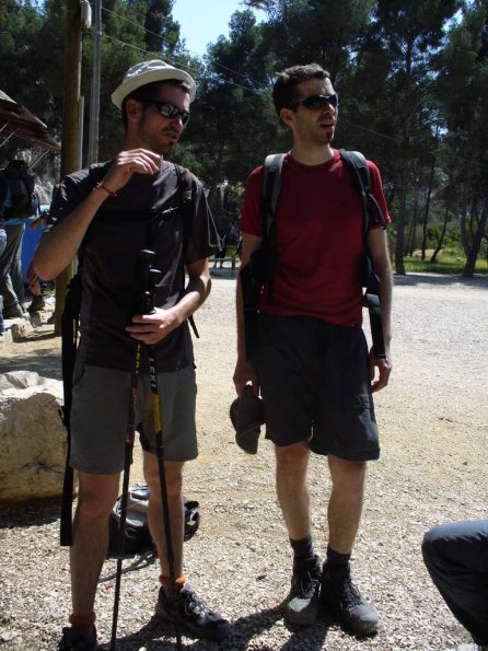Arrivée à Port-Miou - Boris et Gr�gory