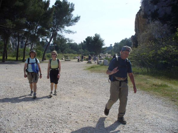 Arrivée à Port-Miou - Arrivé de Jean-Claude, Isabelle et Hélène