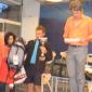 La remise des prix - Premiere equipe, representee par Jean-Michel