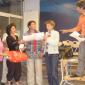 La remise des prix - la premiere equipe 100% feminine