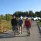 Le frais matin, en route vers le creux de l'Oule