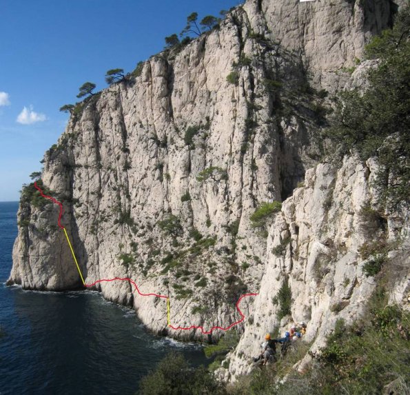 La fin de la traversee du GEP depuis les ecureuils.