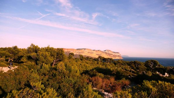 Le coucher de soleil sur les Soubeyrannes