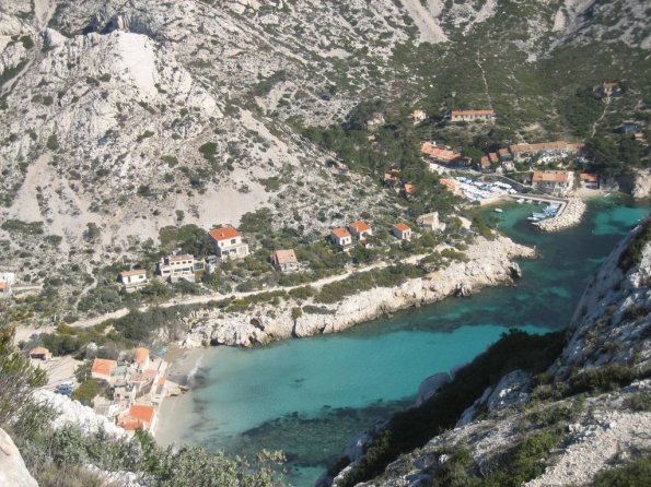 La Calanque de Sormiou et son port