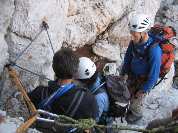 Redescente en rappel : soyons prudents